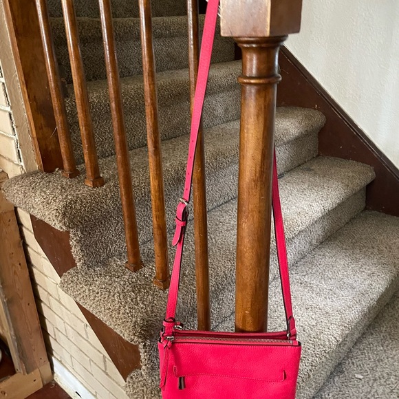 Vince Camuto Vibrant Pink Crossbody Bag - Picture 4 of 4